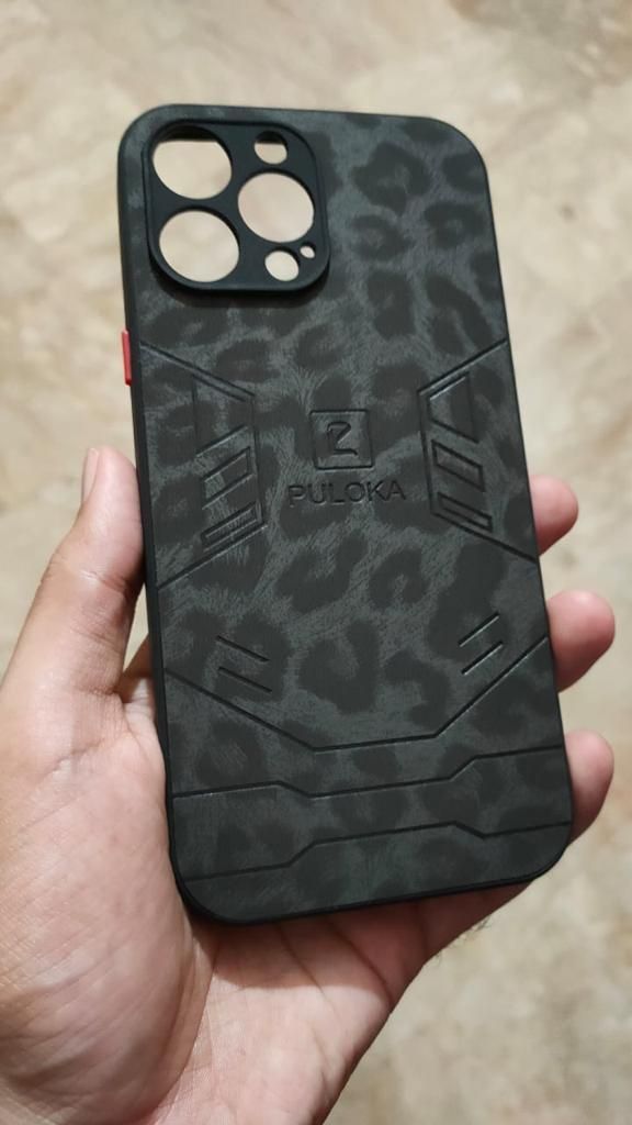 Apple iPhone 13 Pro Max Tiger Pattern Camera Protection Case Cover