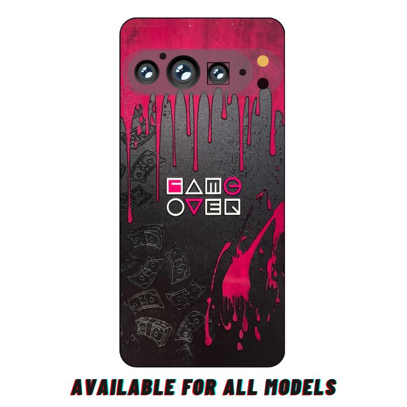 Google Pixel 9 Pro XL Squid Game 3D Emboss Back Skin Wrap