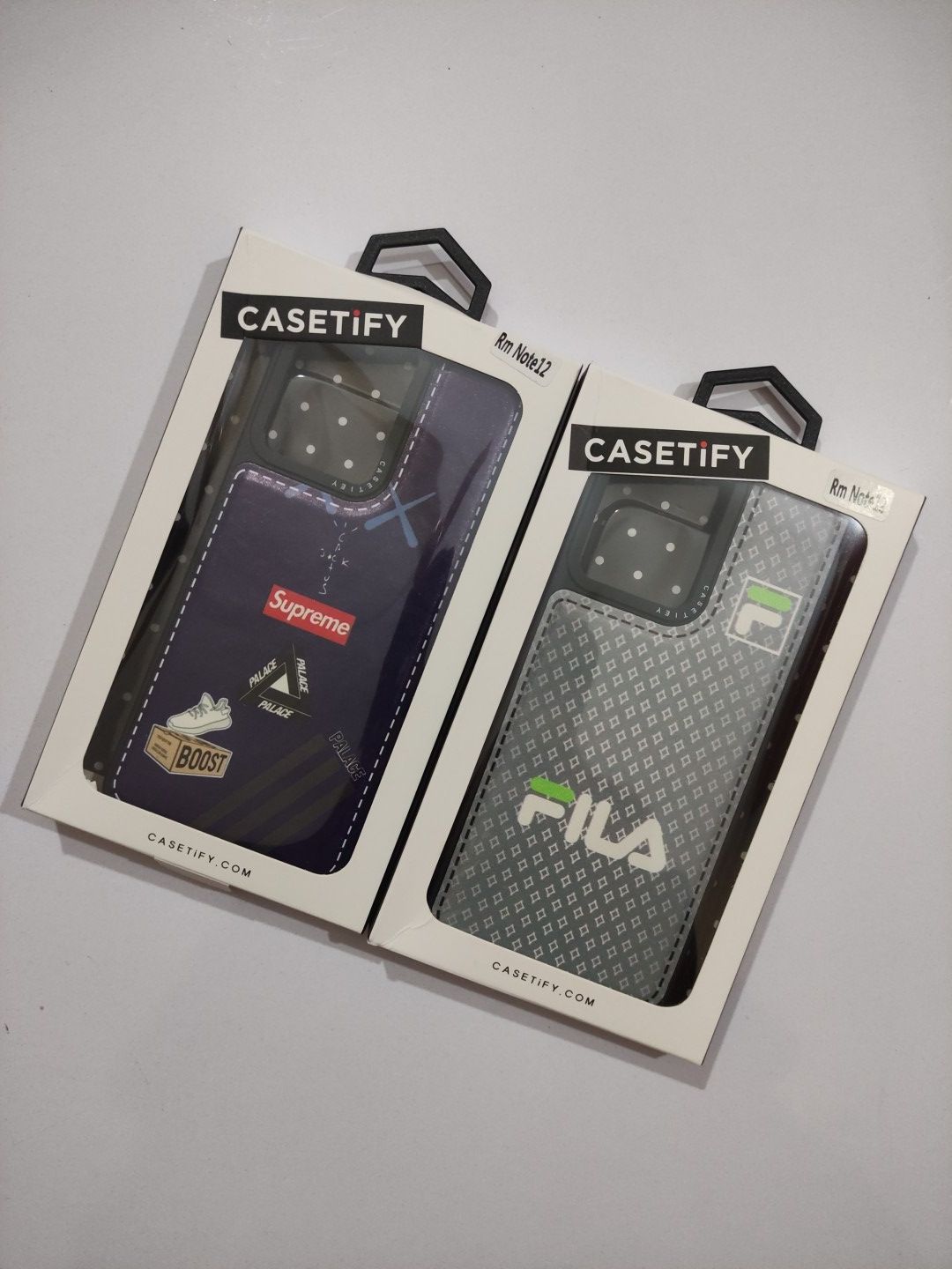 Redmi Note 12 Soft Silicone CASETIFY Printed Back Cover