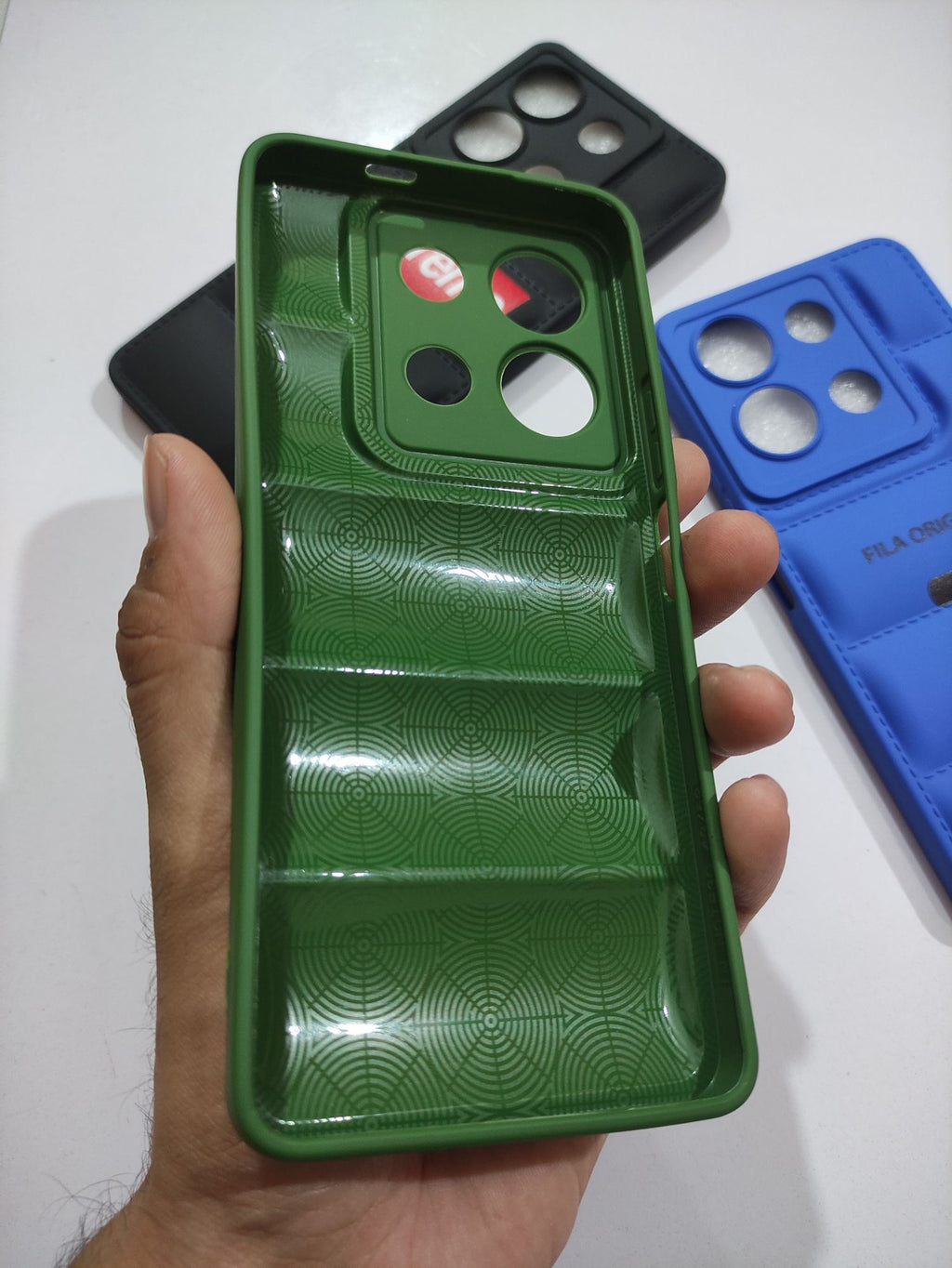 Infinix Note 30 Pro Soft Silicone Puffer Back Cover