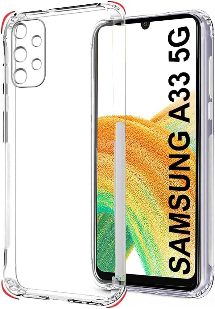 Samsung Galaxy A33 5G Soft TPU Clear Corner Protection Back Cover
