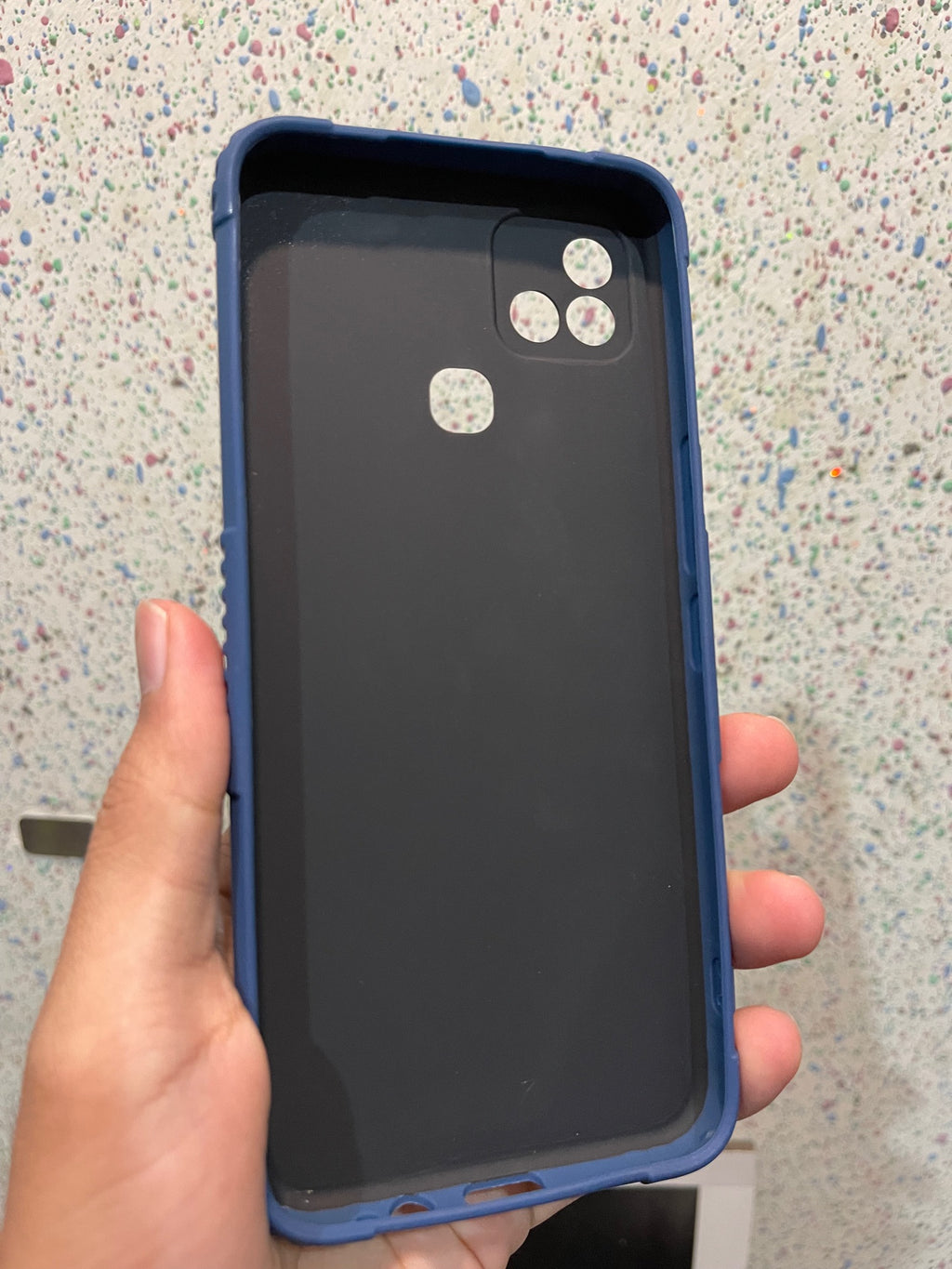 Infinix Hot 10i Shockproof Camera Protection Anti Slip Back Cover