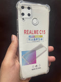 Realme_C15 Cover Shockproof Transparent Airbag Back Case