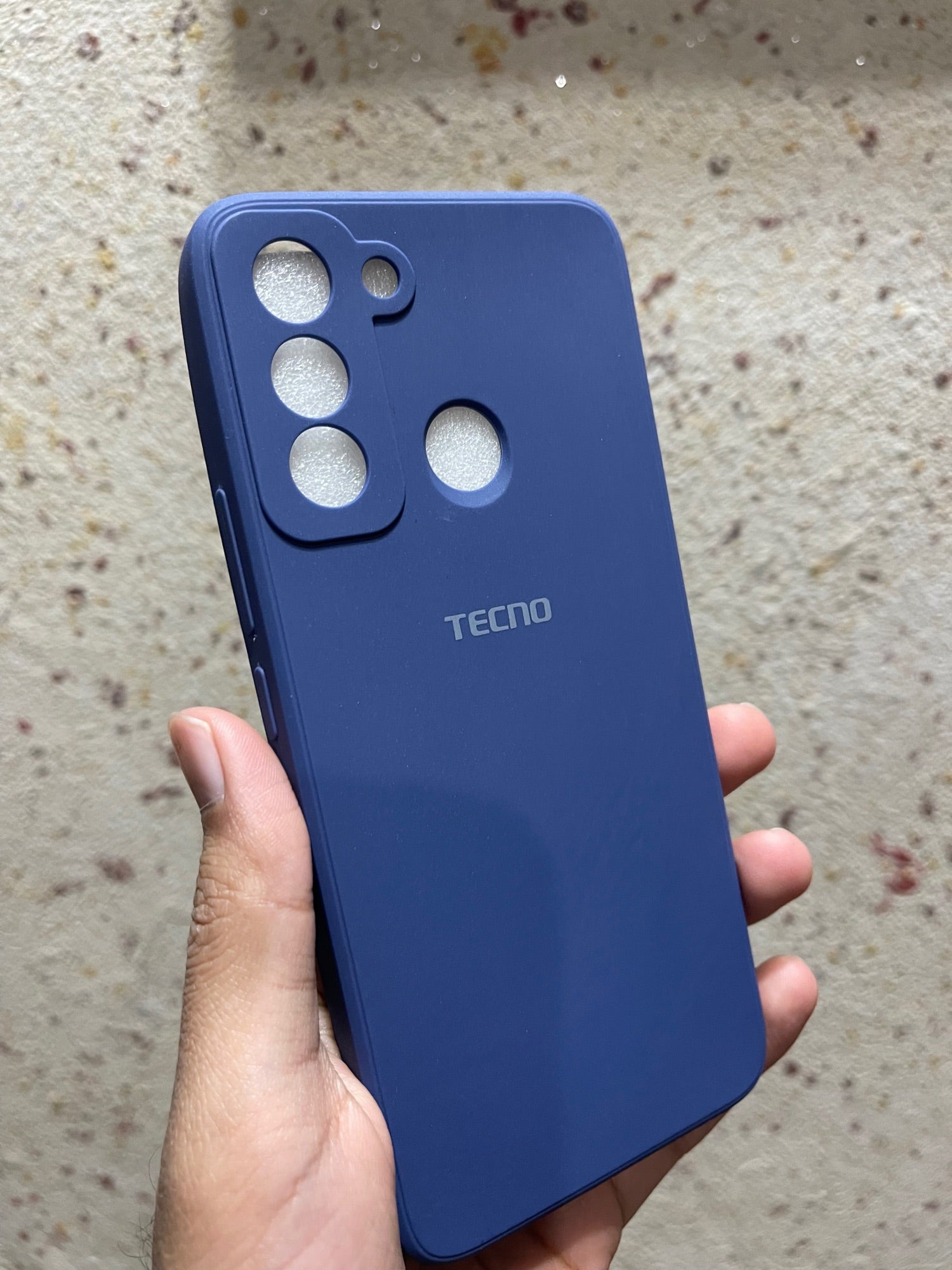 Tecno Pop 5 Lite Liquid Silicone Soft Back Case Cover