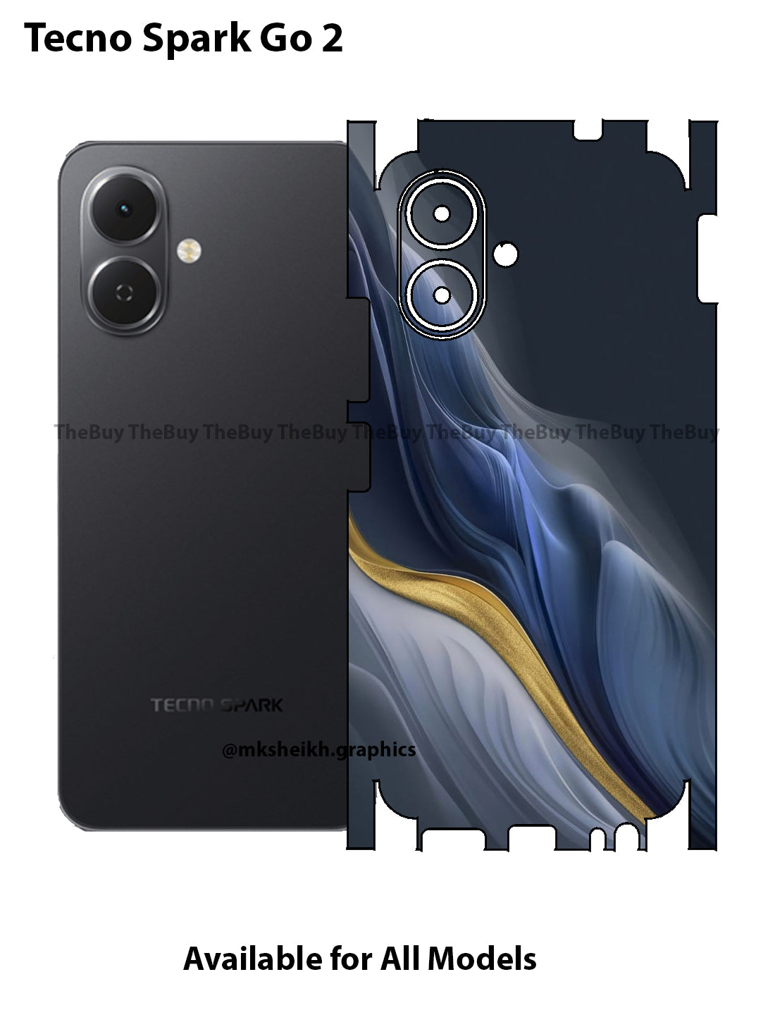 Tecno Spark Go 2 Full Body Skin Wrap