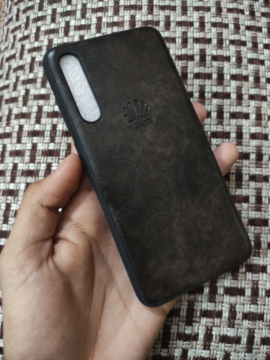 Huawei P20 Pro Soft Silicone Leather Back Cover