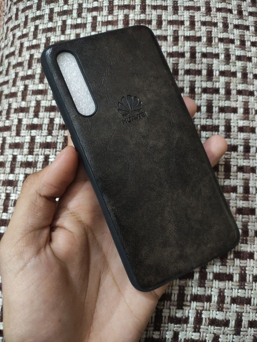 Huawei P20 Pro Soft Silicone Leather Back Cover