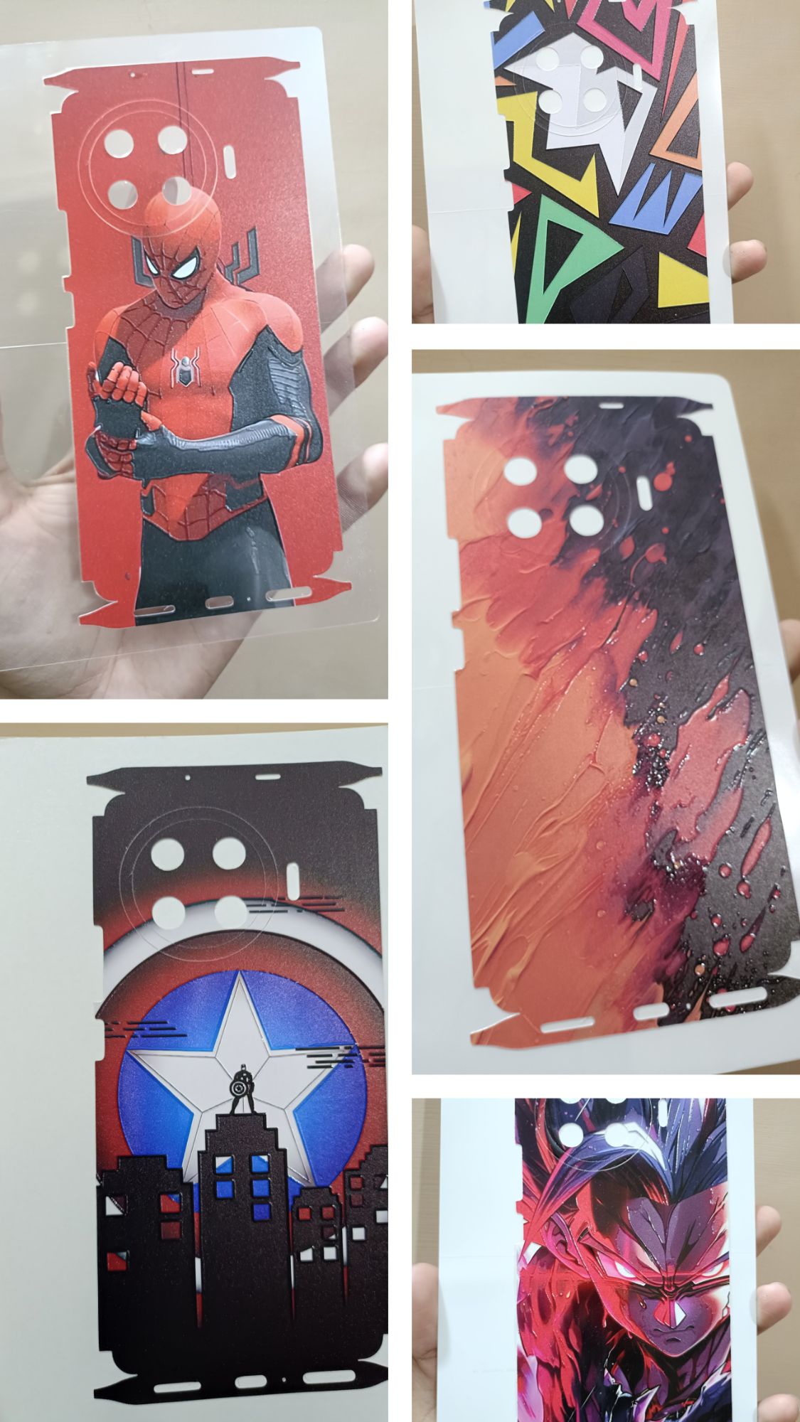 Tecno Spark 20 Pro Plus Premium Quality 3D Mobile Skin Full Wrap