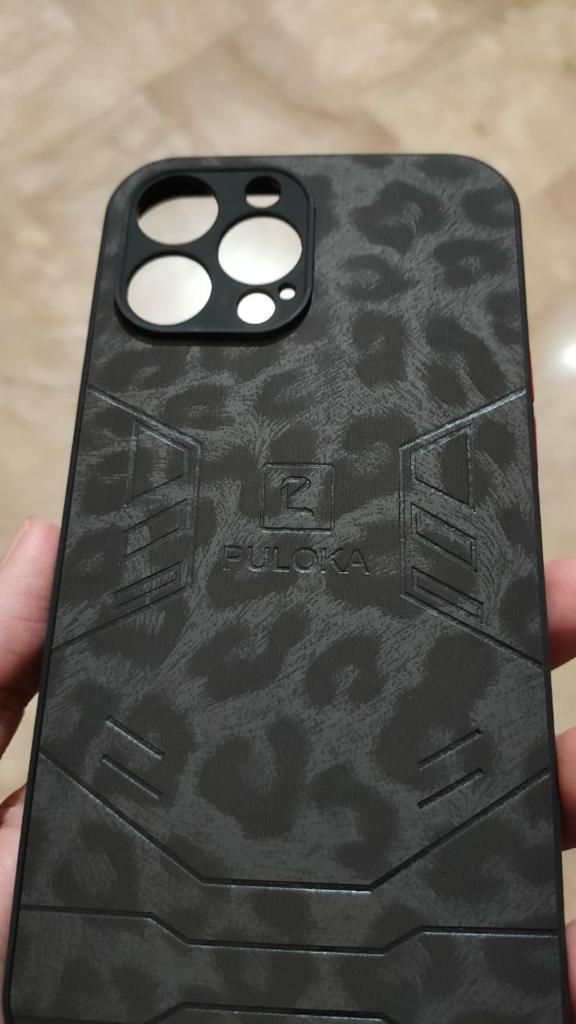 Apple iPhone 13 Pro Max Tiger Pattern Camera Protection Case Cover