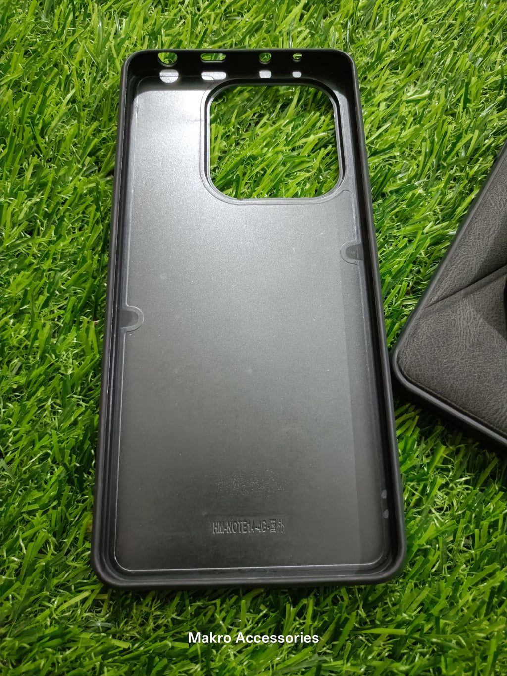 Redmi Note 14 4G Soft Silicone Leather Puloka Design Back Cover