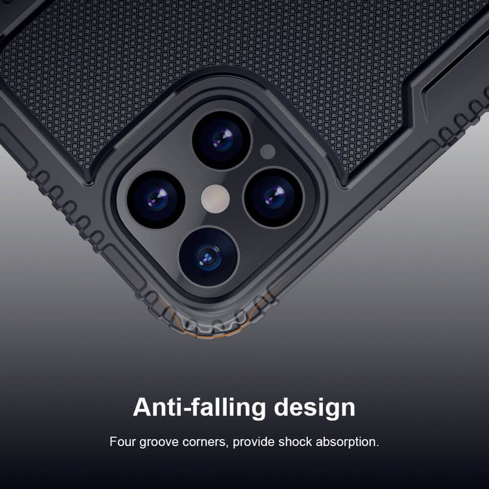 iPhone 12 Pro Max Official Nillkin Tactics TPU Shockproof Back Case