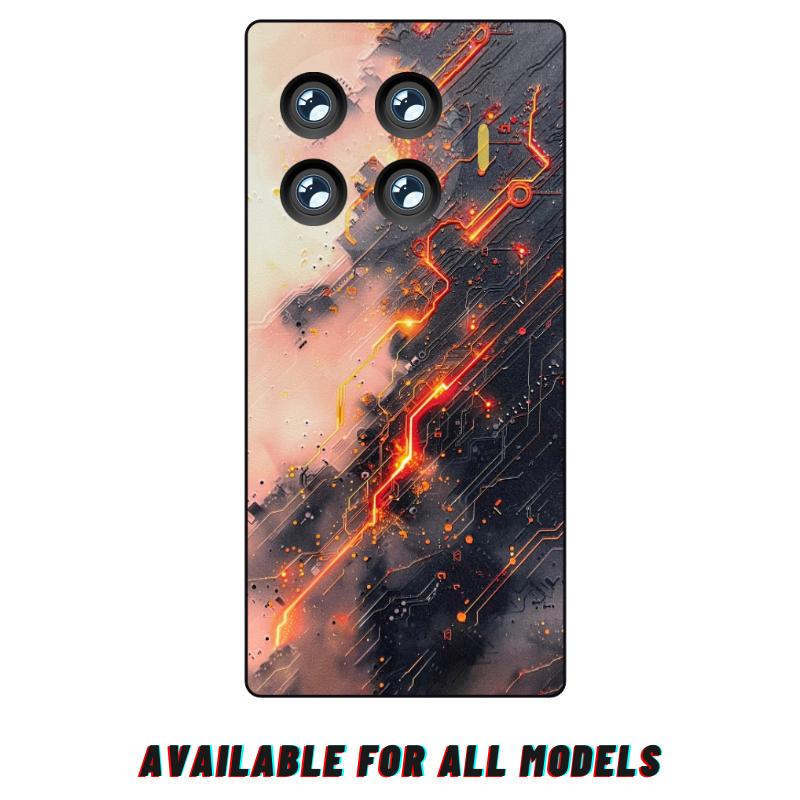 Tecno Spark 20 Pro Plus Abstract Art 3D Emboss Full Skin Wrap