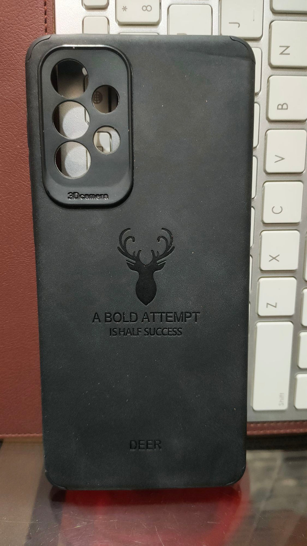 Samsung A73 5G Shockproof Soft Fabric Back Case