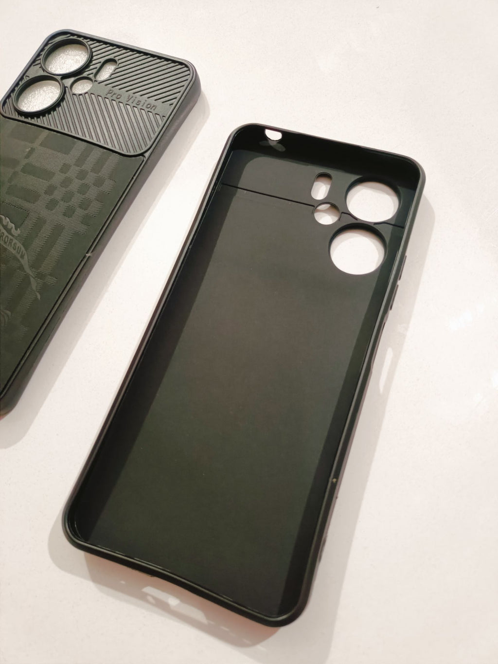 Redmi 13C Soft Silicone Tecture Design Back Cover