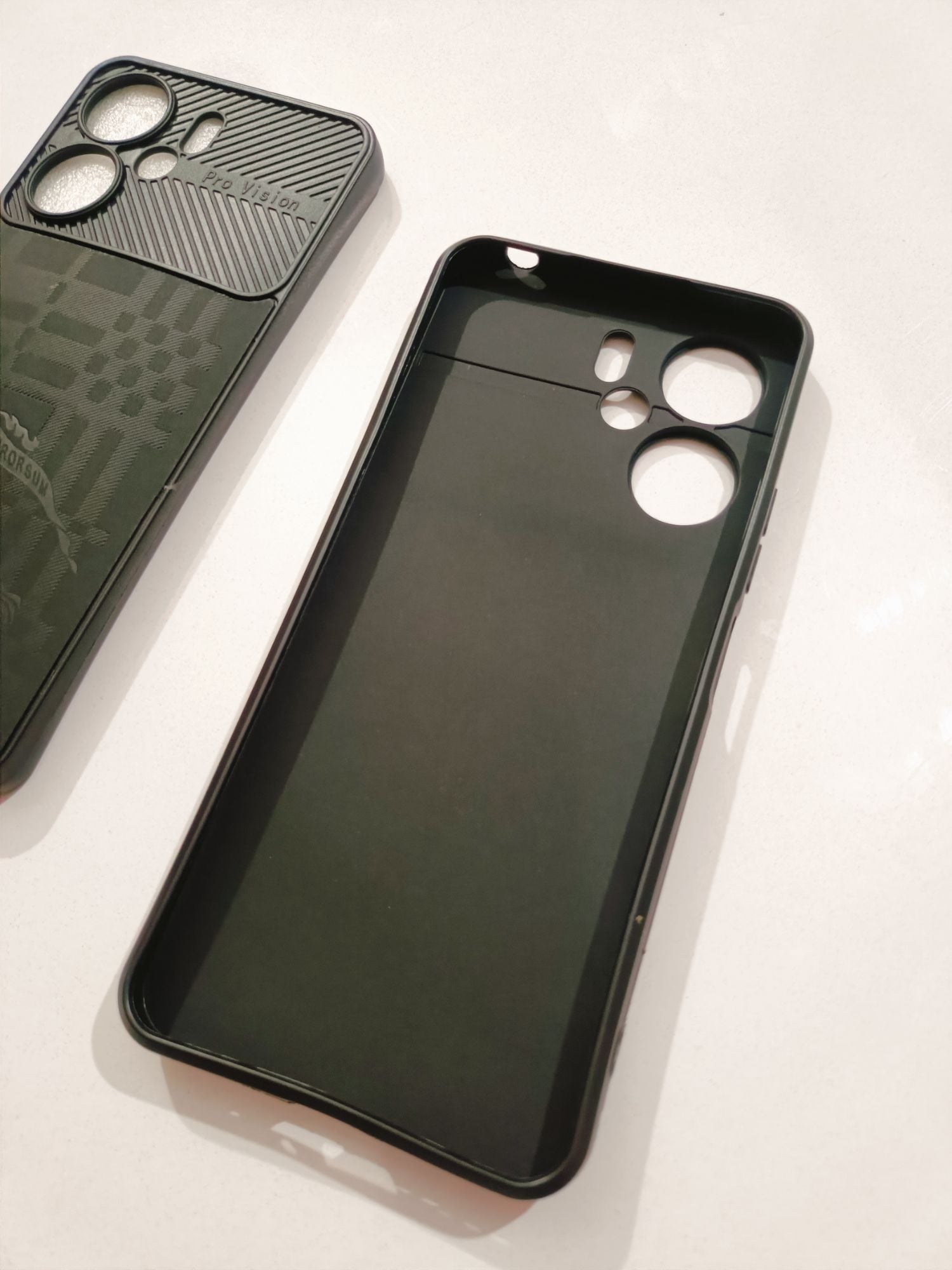 Redmi 13C Soft Silicone Tecture Design Back Cover