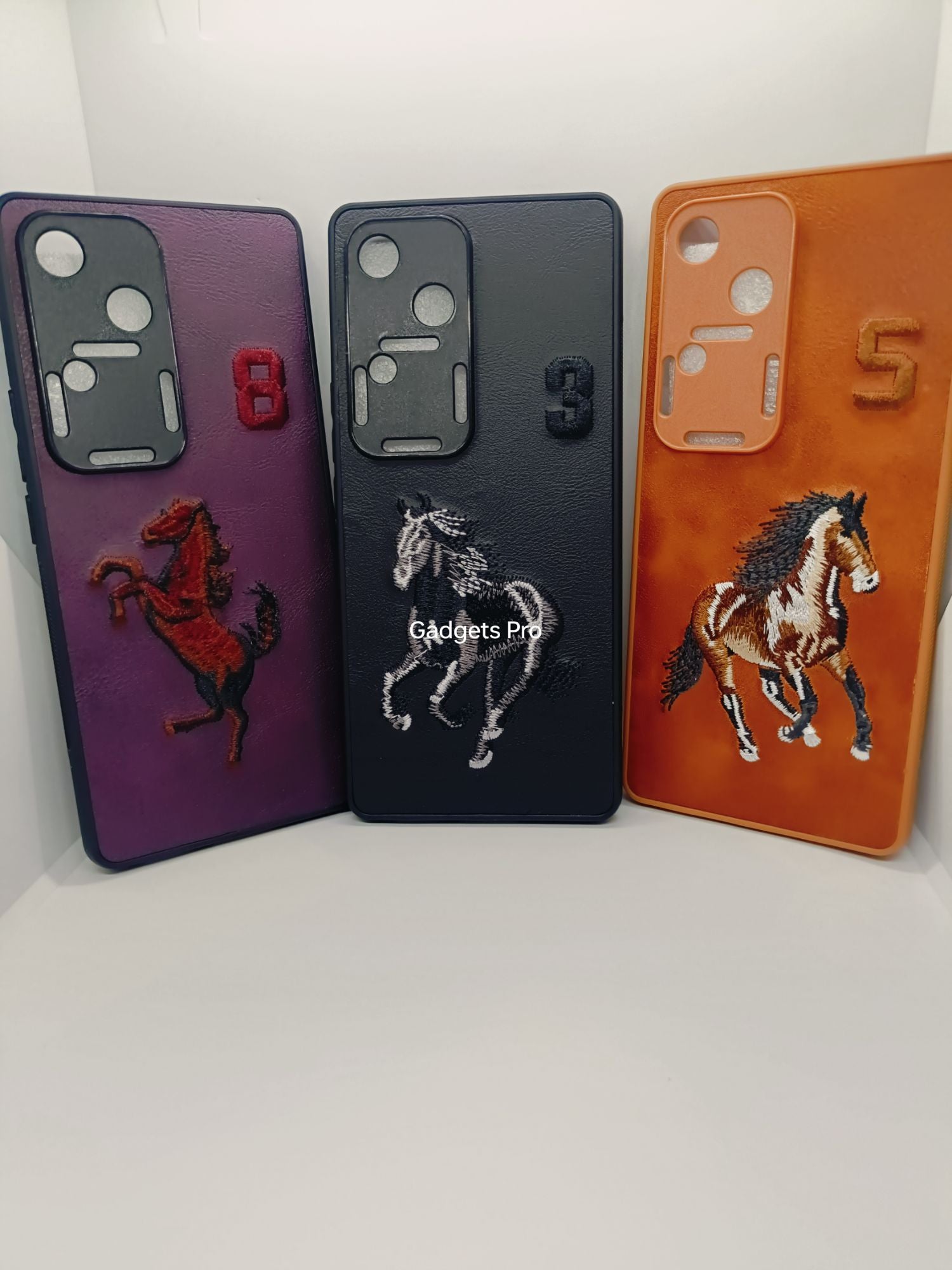 Vivo V30 5G Premium Quality Embroidery Polo Design Back cover