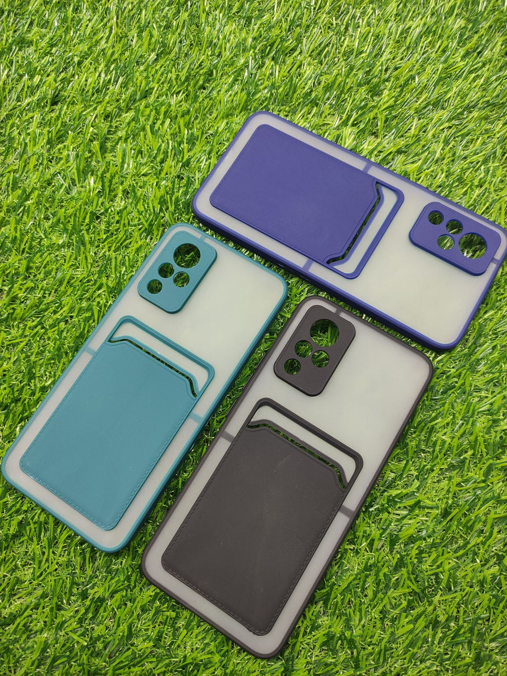 Vivo_V21 5G Matt Camera Protection Card Holder back cover