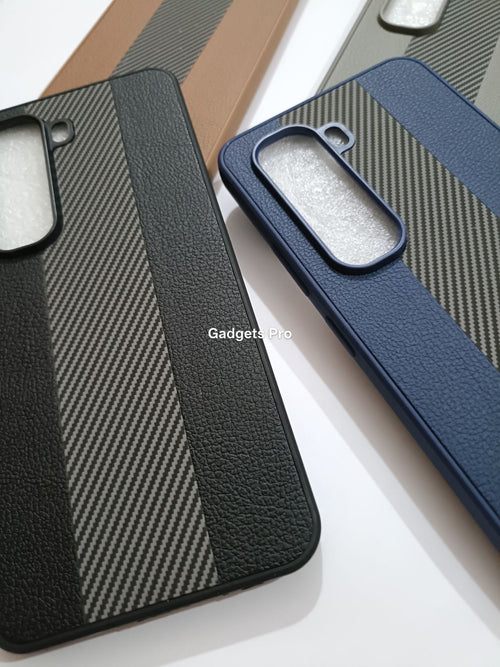 Infinix Hot 50 Pro Plus PU Carbon Fiber Design Back Cover