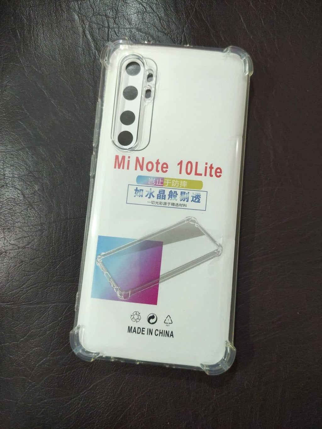 Xiaomi Mi Note 10 Lite Soft TPU Clear Transparent Corner Protection Back Cover