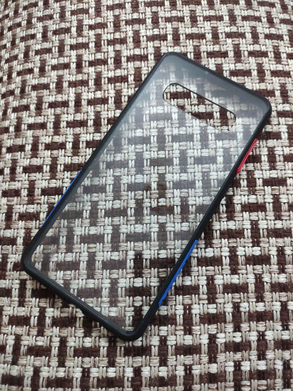 Samsung Galaxy S10 Plus Clear HD Anti Yellow Colour Button back cover