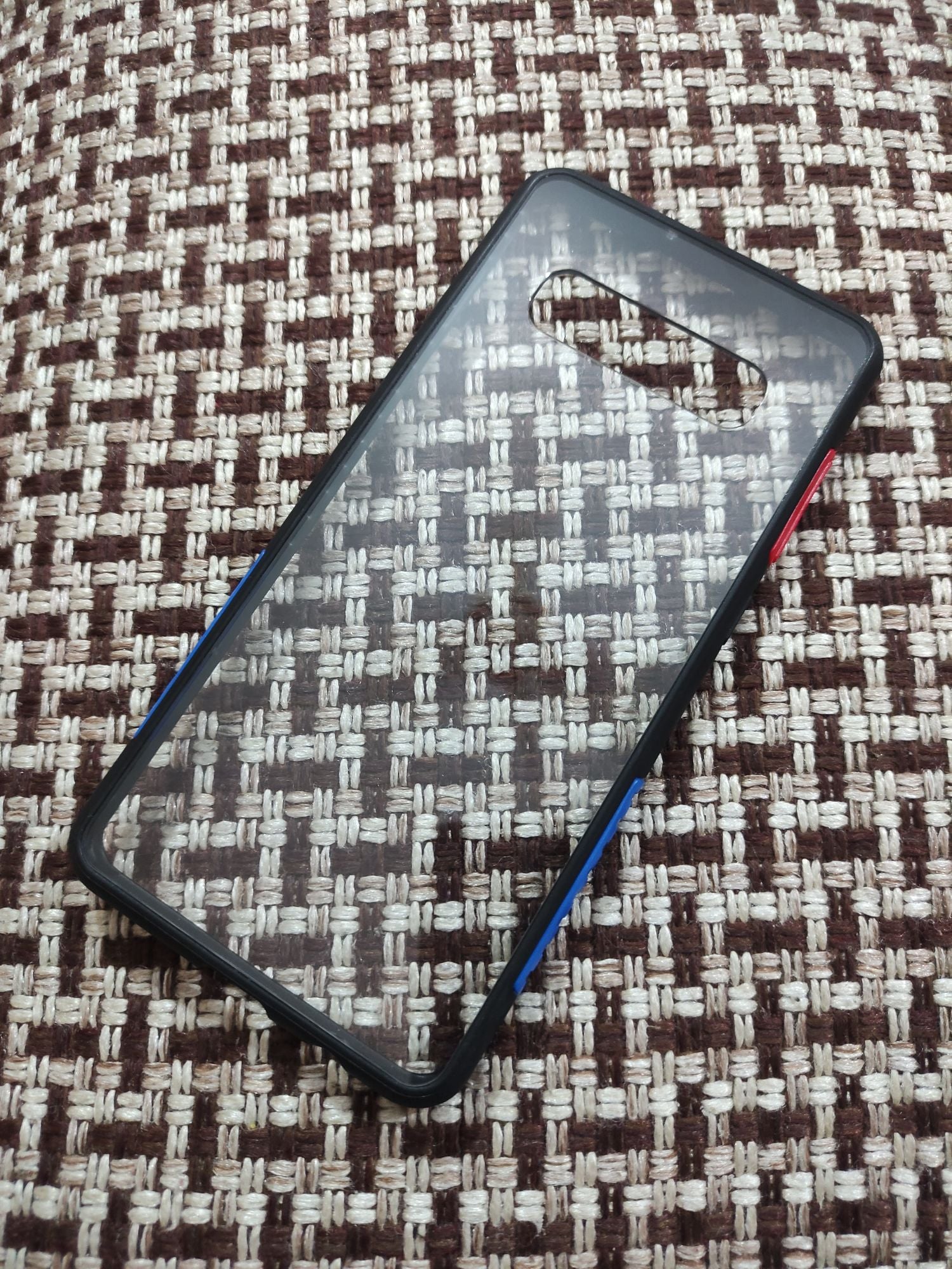 Samsung Galaxy S10 Plus Clear HD Anti Yellow Colour Button back cover