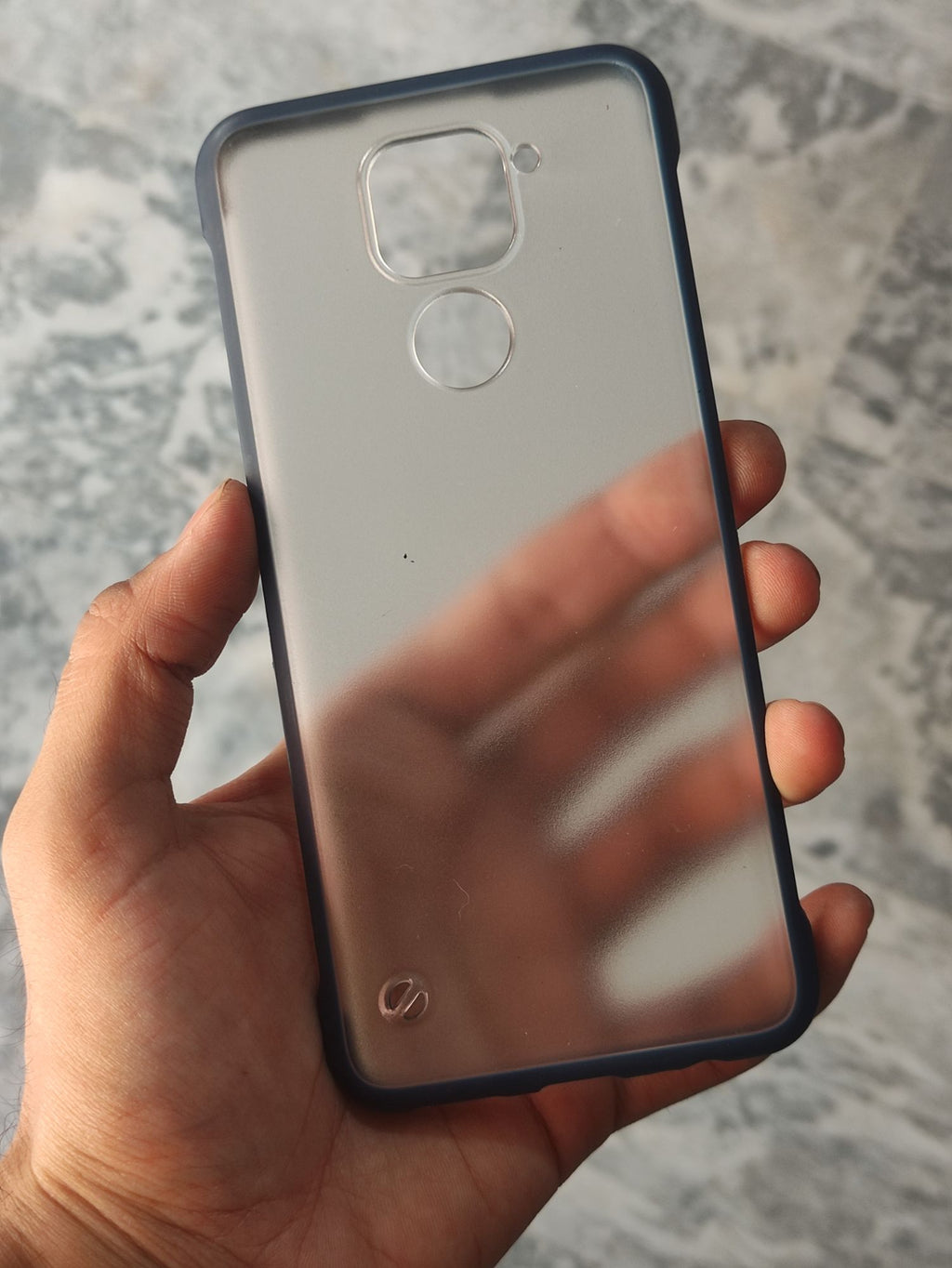 Xiaomi Redmi Note 9  Transparent Matt Frameless Back Cover