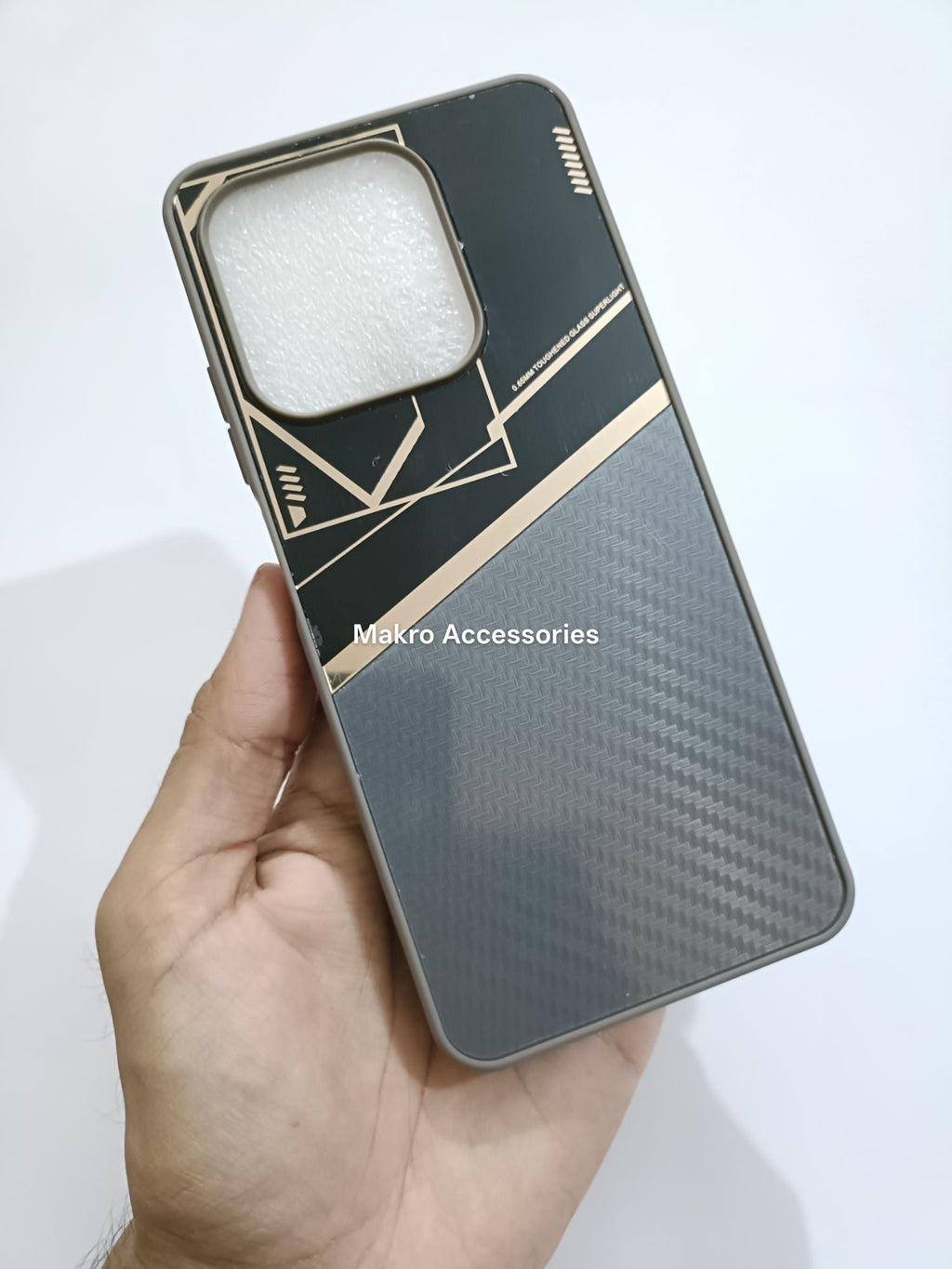 Realme Note 60 Premium Quality Carbon Fiber Prism Pulse back cover