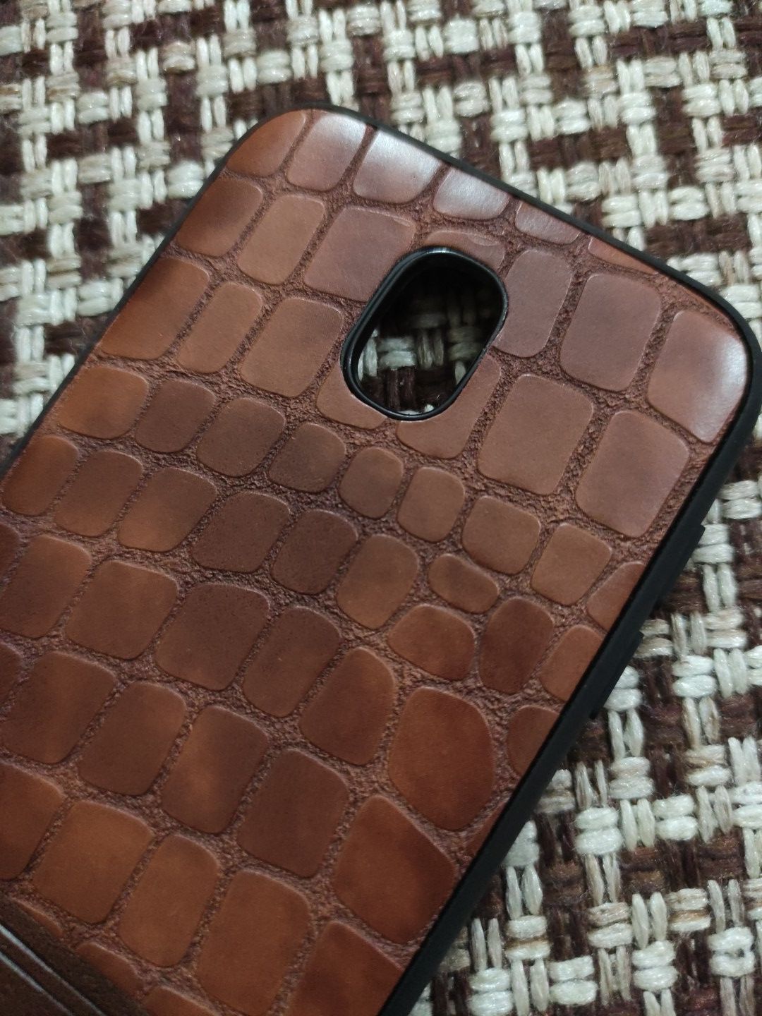 Samsung Galaxy J5 Pro/J530 Luxury PU Original Leather Back Cover