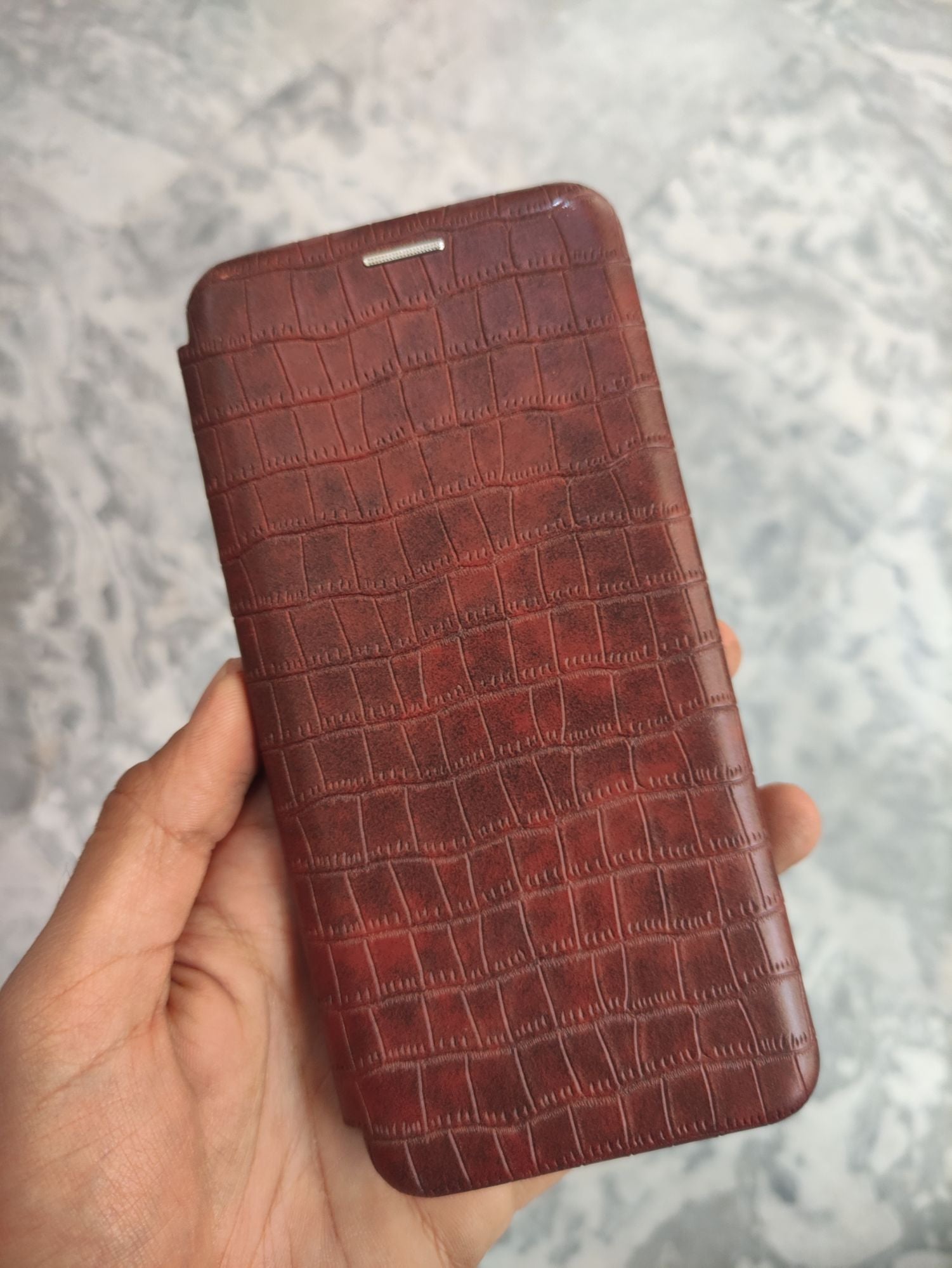 Vivo_S1Pro Leather Magnetic Adsorption Flip cover