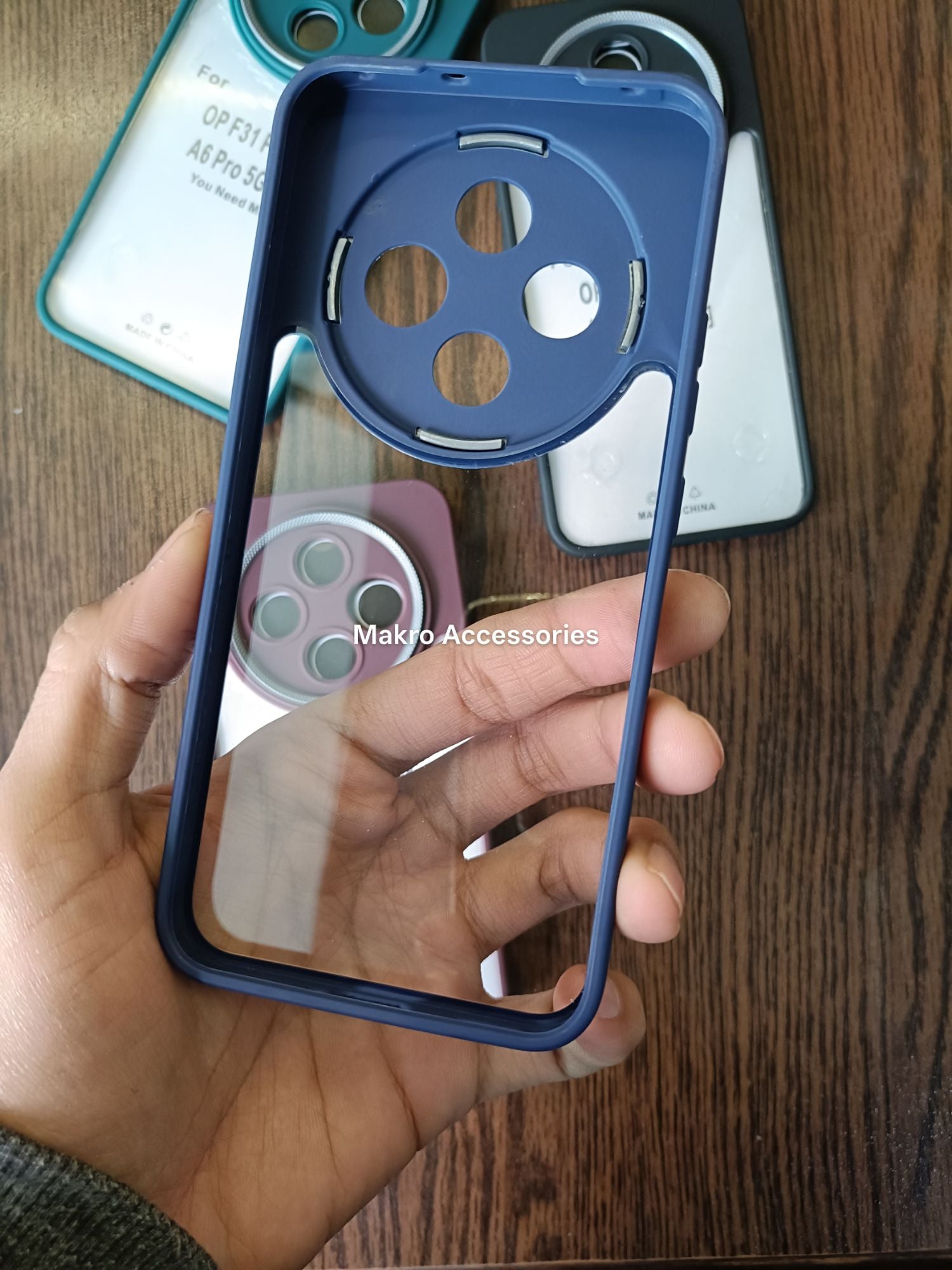 Oppo F31Pro Clear HD Anti-yellow Soft Silicone Edges Camera Protection Back Cover