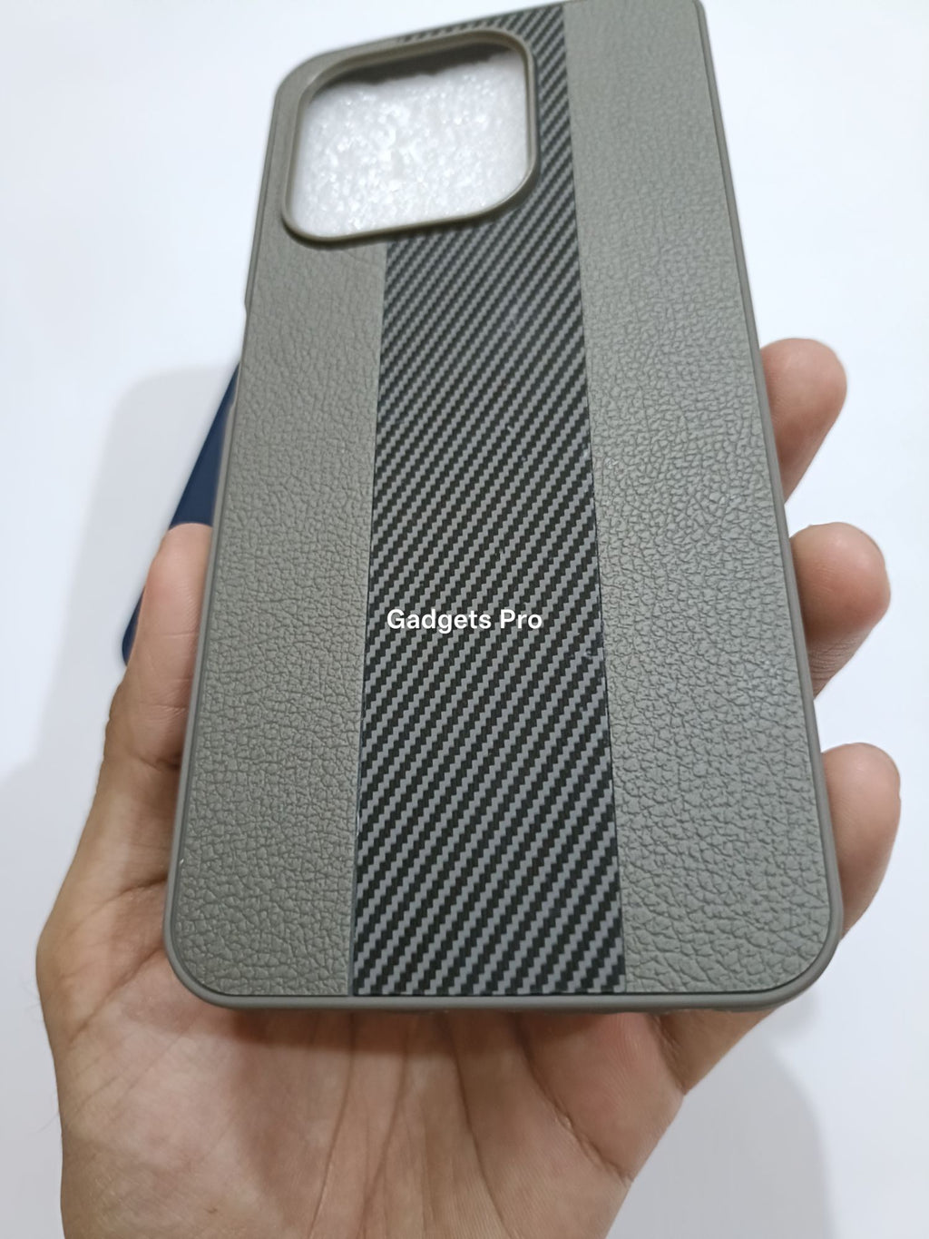 Itel A50 PU Carbon Fiber Design Back Cover