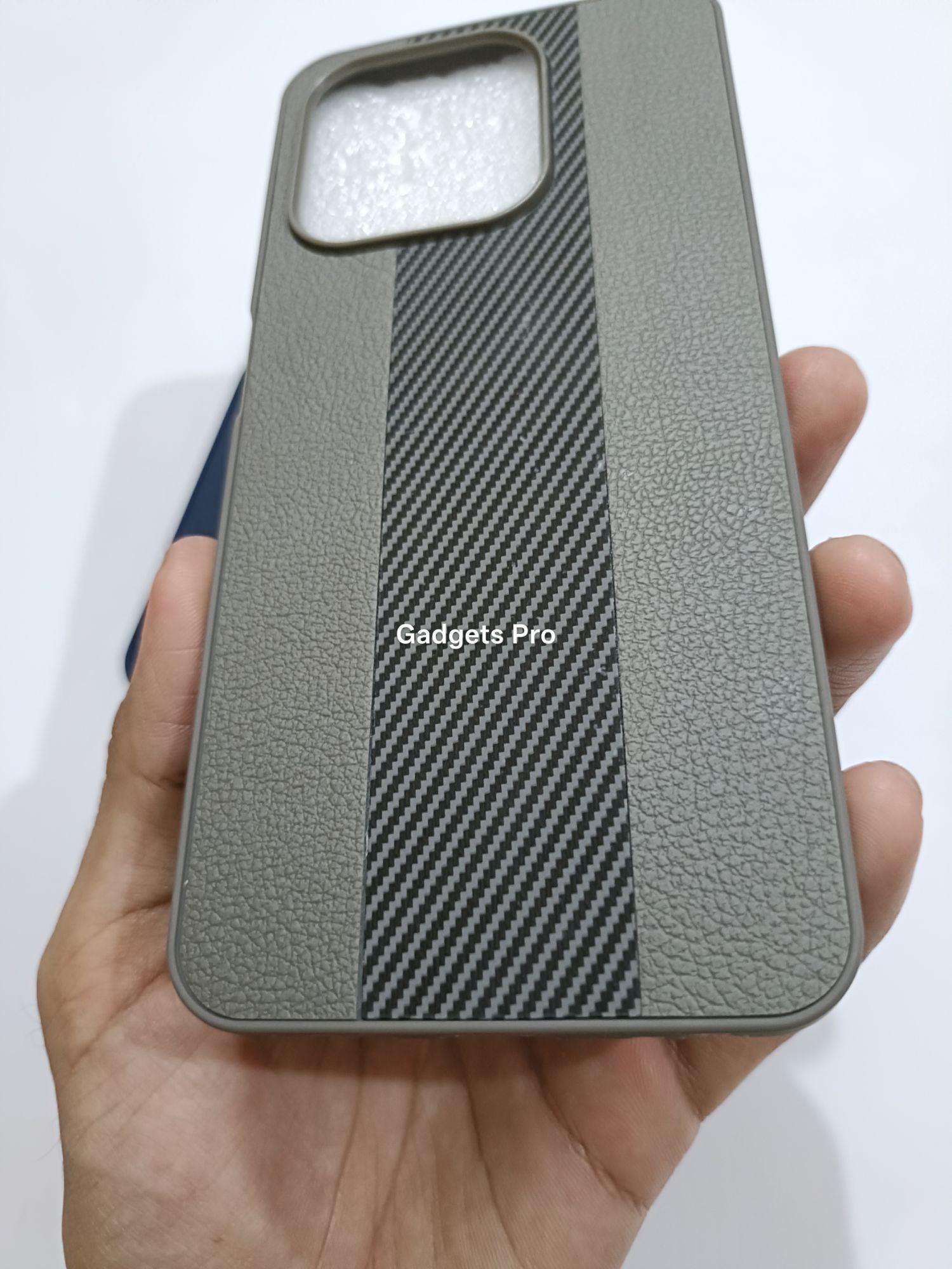 Itel A50 PU Carbon Fiber Design Back Cover