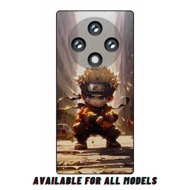 Oppo Reno 12F 3D Emboss Anime Characters Full Body Skin Wrap