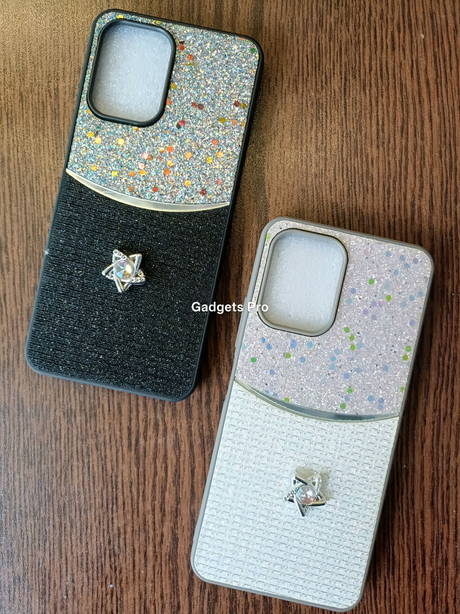 Infinix Smart 10 Fancy Soft Silicone Glitter Star Back Cover