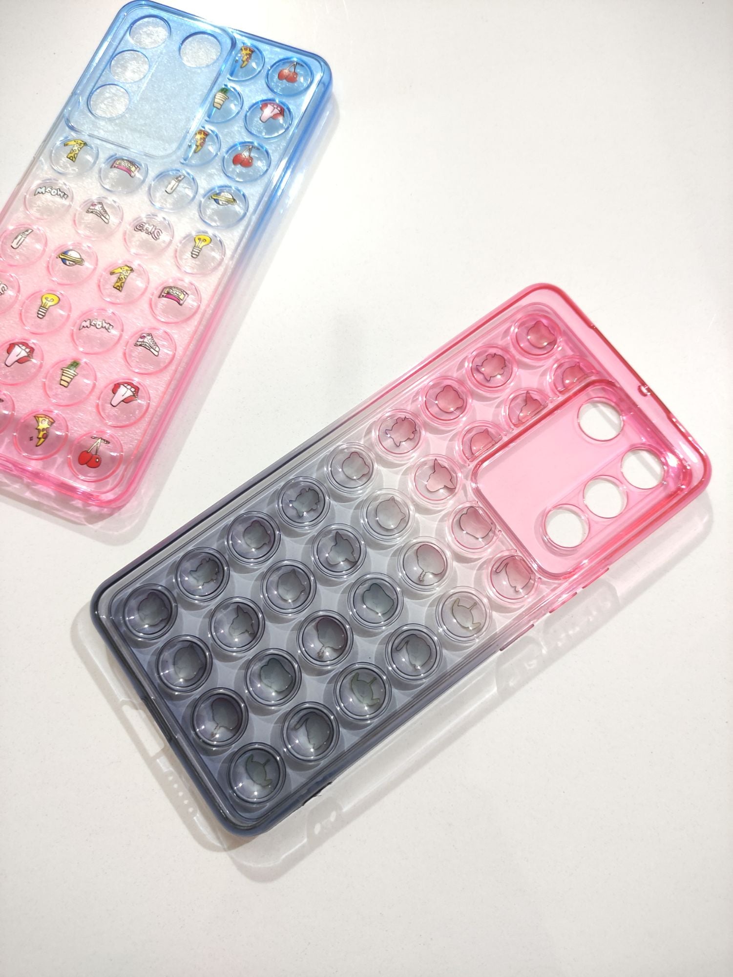 Vivo V27E 4G Fancy Soft TPU Clear Air Bubble Back Cover