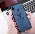 Redmi Note 7 Soft Silicone Deer Fabrics Cloth Back Cover