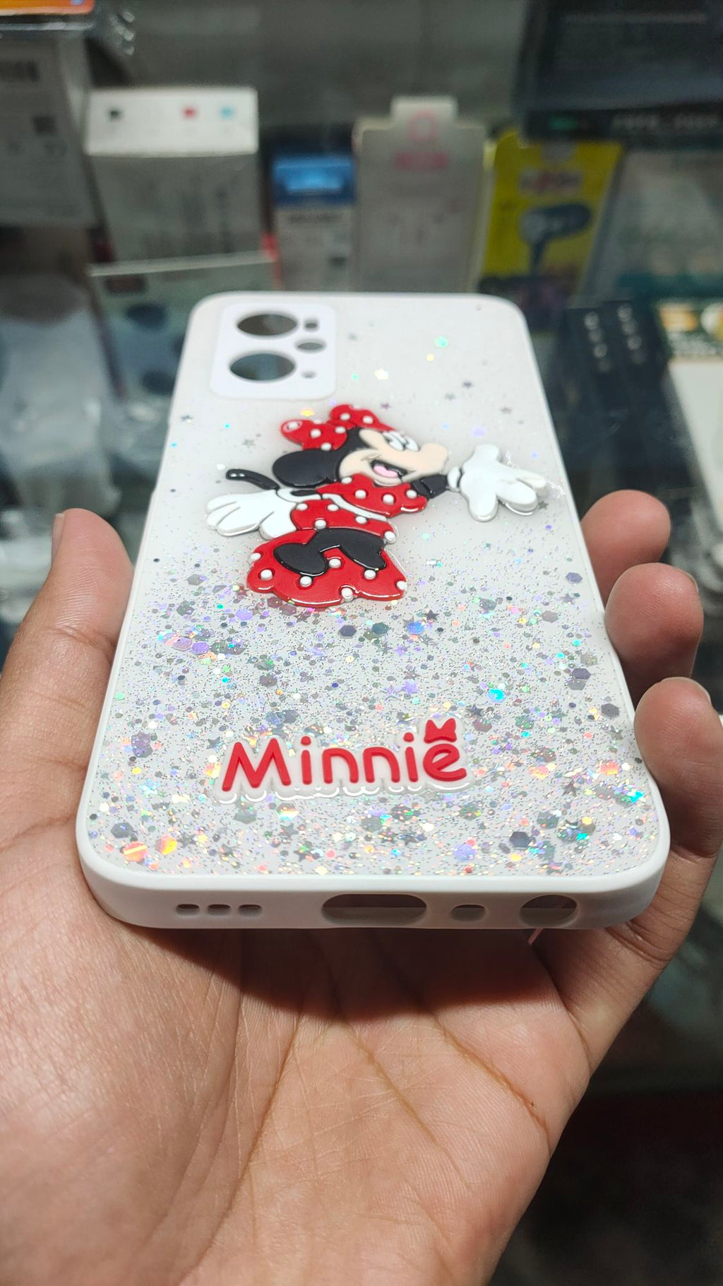 Oppo A96/A76 4G Premium Quality Glitter Carton Fancy Back Case