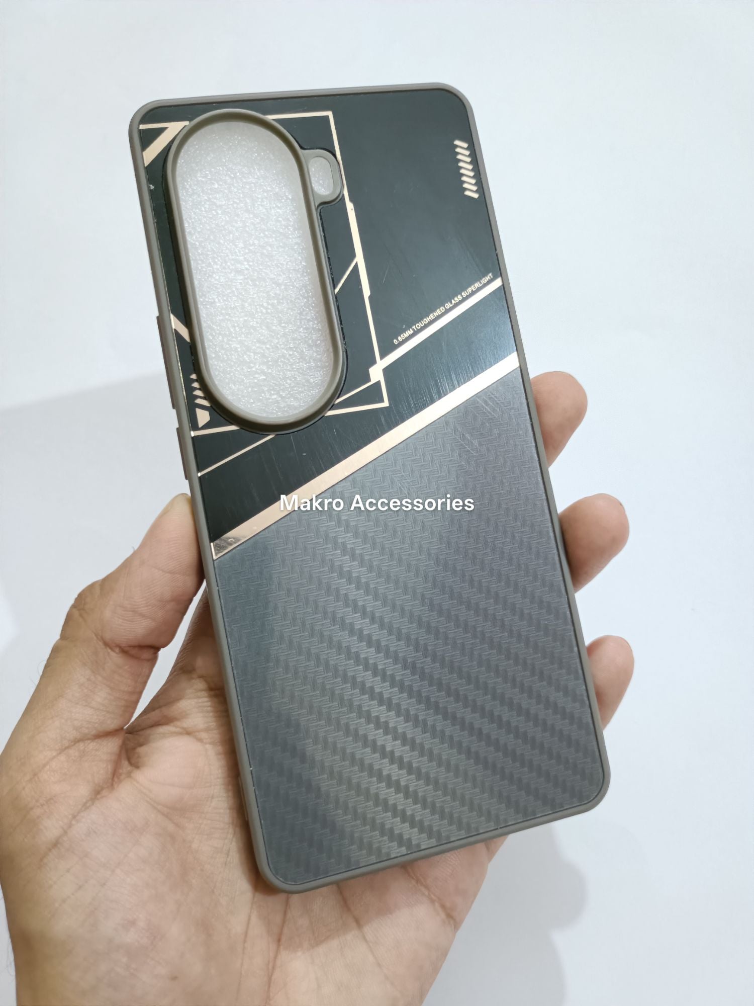 Vivo V40E Premium Quality Carbon Fiber Prism Pulse back cover