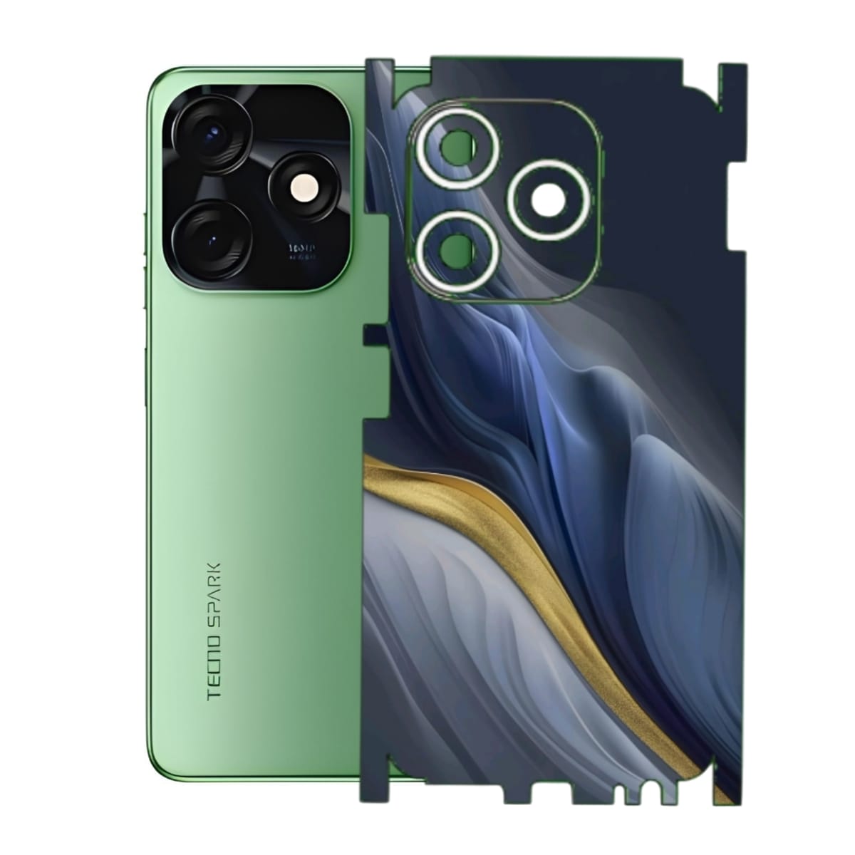 Tecno Spark 10C Print Back Full Body Skin Wrap