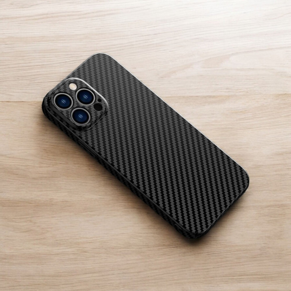 iPhone 14 Pro Max Carbon Fibre Texture Full Body Skin Wrap