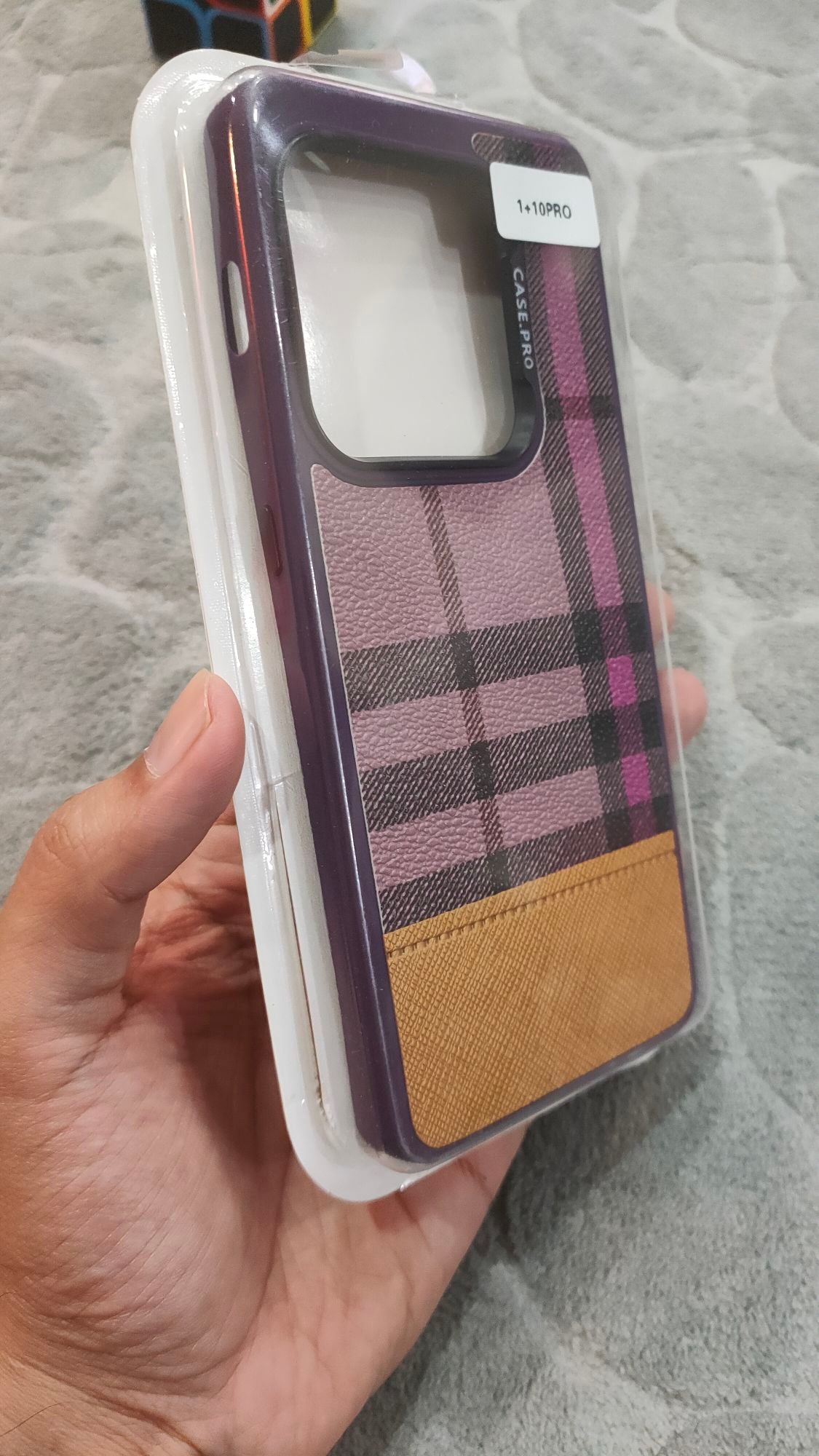 CASEPRO OnePlus 10 Pro PU Dual Tone Leather Back Case