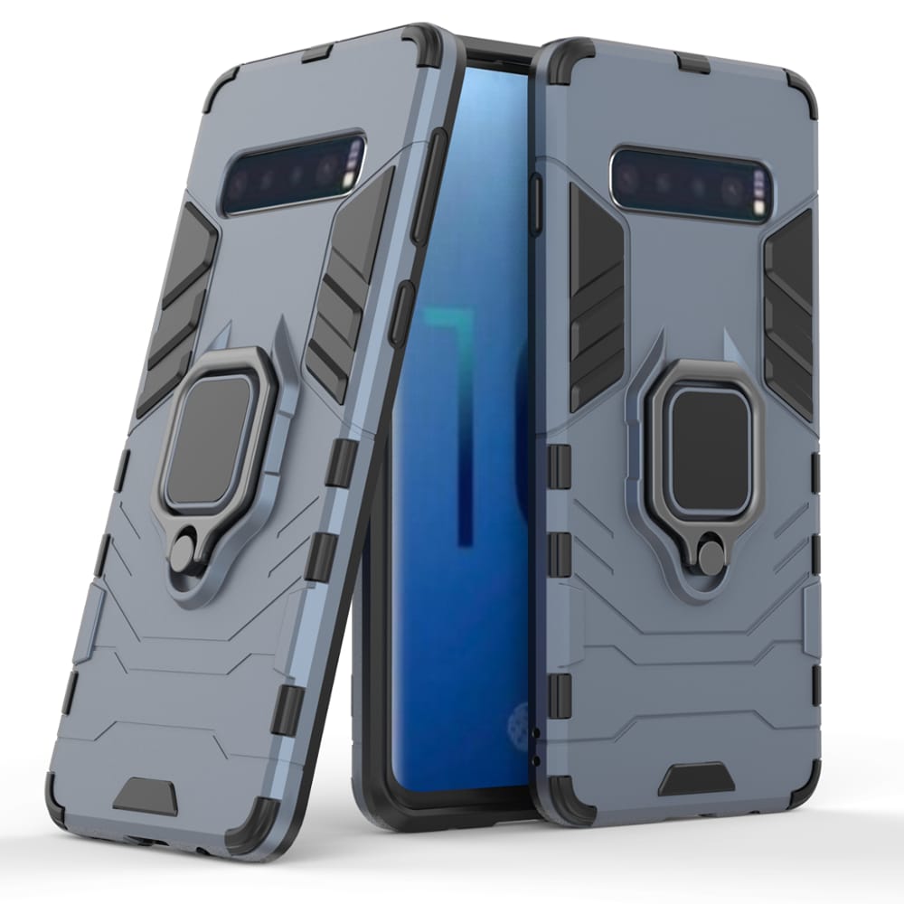 Samsung Galaxy S10 Cover Shockproof Drop Protection Hybrid Magnetic Ring Rugged Cover