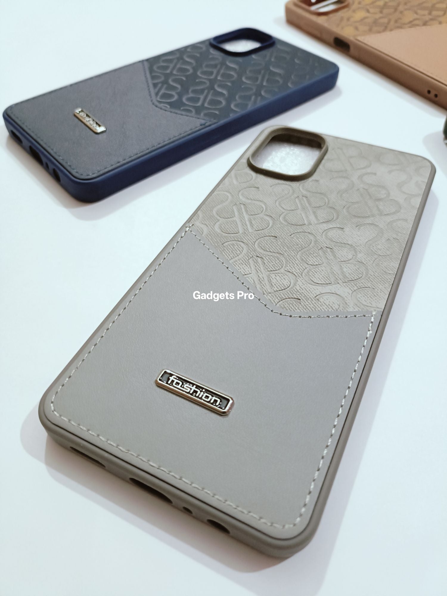 Samsung Galaxy A06 Soft Silicone Premium Quality PU Cover with Back Pocket
