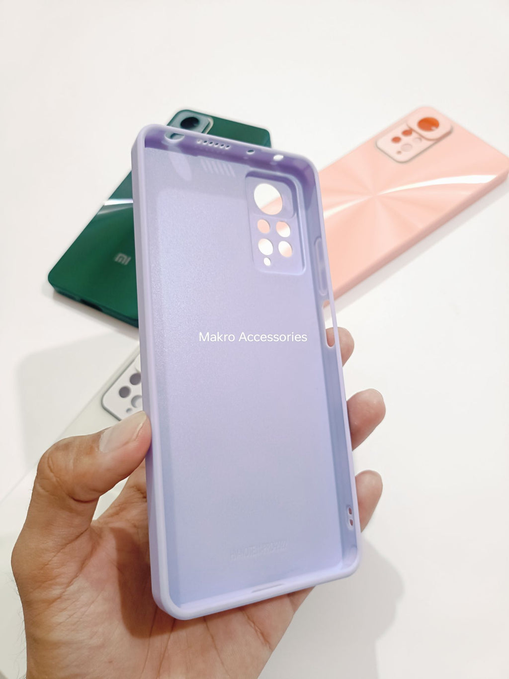 Redmi Note 11 Pro 4G PC CD Pattern Reflective Soft Edges Back cover