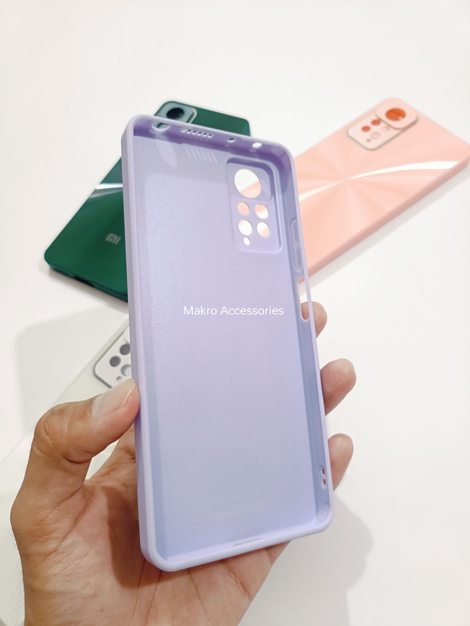 Redmi Note 11 Pro 4G PC CD Pattern Reflective Soft Edges Back cover