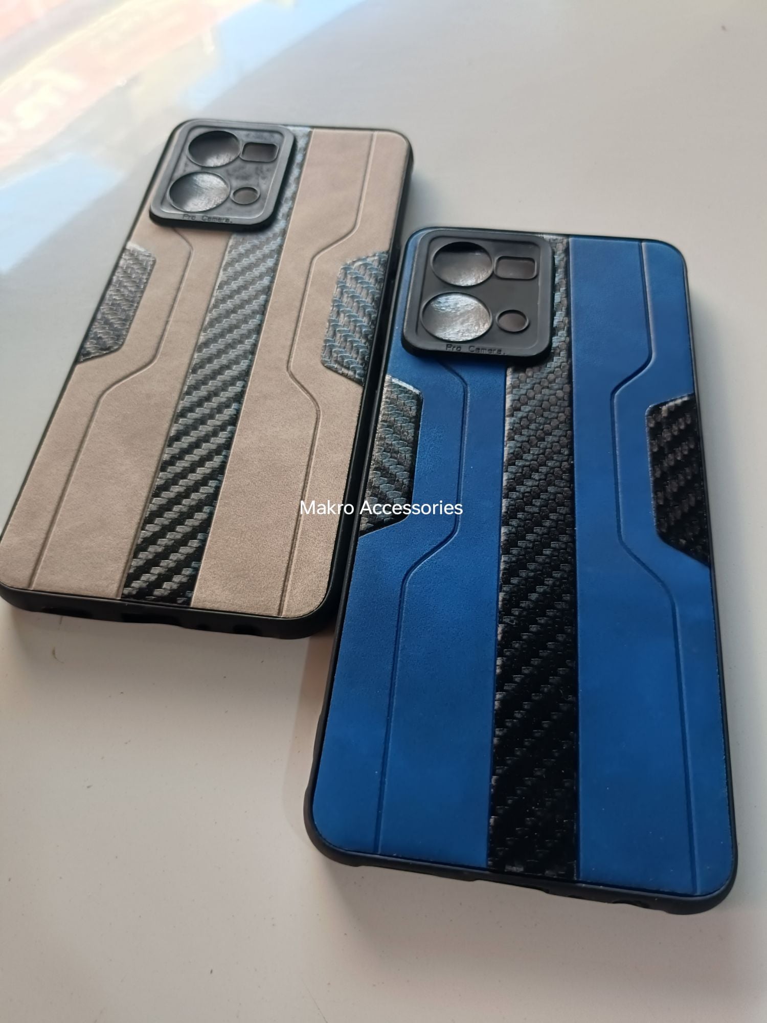 Oppo F21 Pro 4G Soft Silicone Stripe Design Back cover