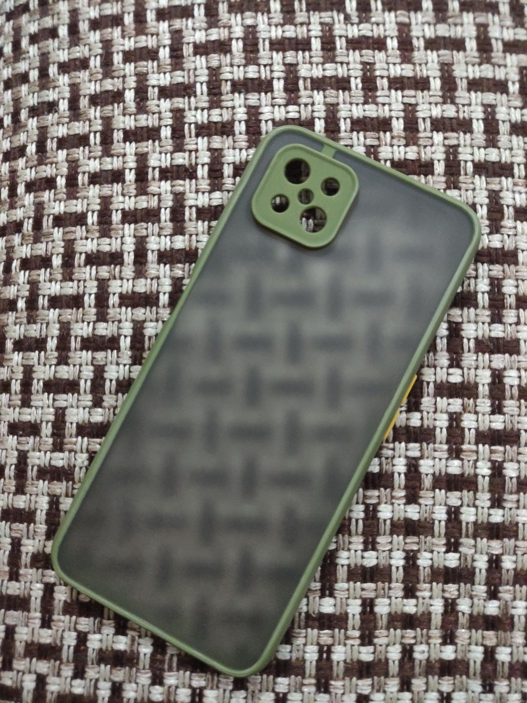 Oppo A92S Matt Translucent Camera Protection Back cover