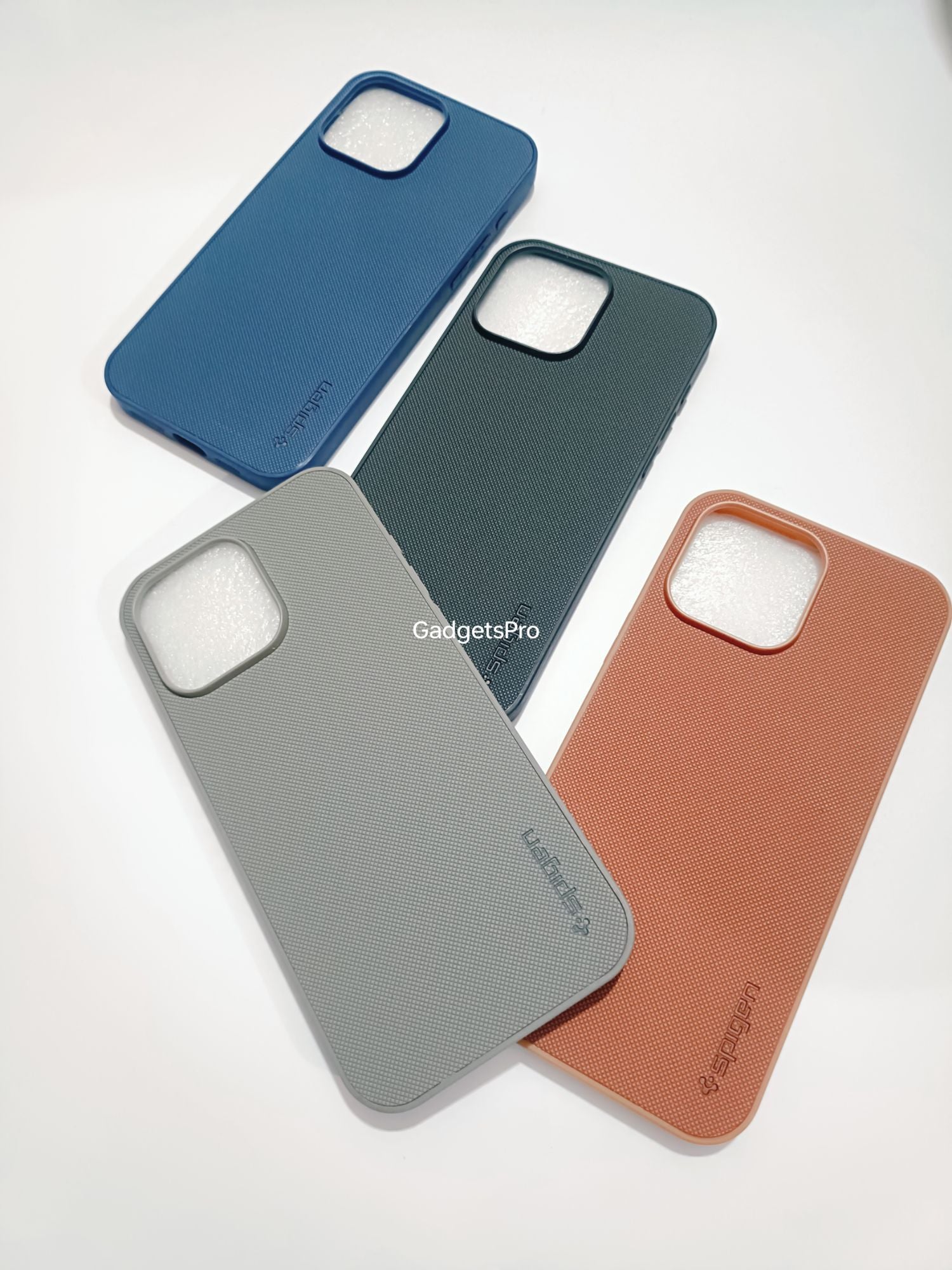 iPhone 16 Pro Max Premium Quality PU Spigen Leather Tecture Back cover