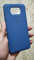 Poco X3 NFC/Pro Liquid Silicone Back Logo Case Cover