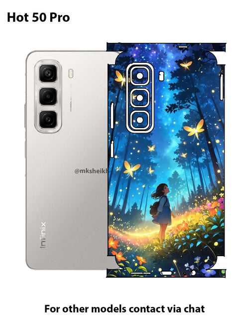 Infinix Hot 50 Pro Full Body Skin Wrap
